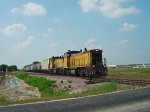 UPY 1316 & 1323 approaching Polzin Rd. with the returning Evansville Turn